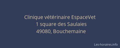 Clinique vétérinaire EspaceVet