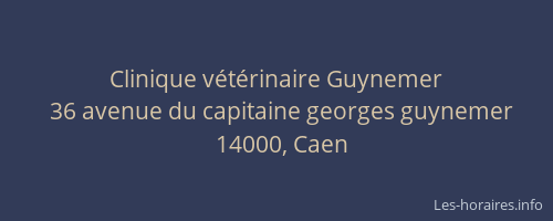 Clinique vétérinaire Guynemer