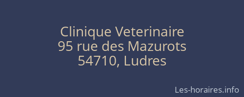 Clinique Veterinaire