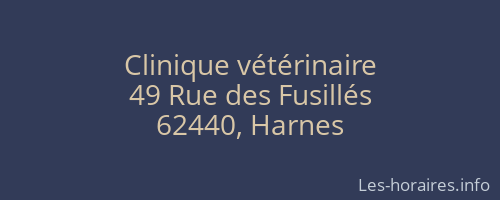 Clinique vétérinaire