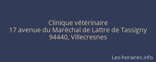 Clinique vétérinaire