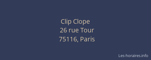 Clip Clope