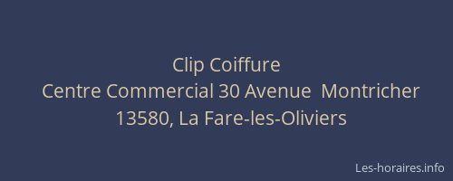Clip Coiffure