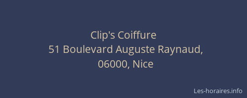 Clip's Coiffure