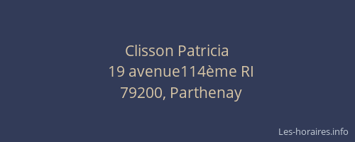 Clisson Patricia