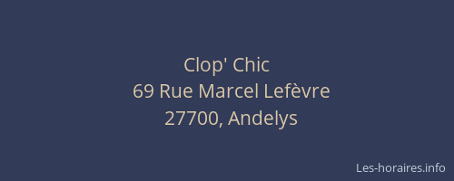 Clop' Chic