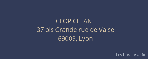 CLOP CLEAN