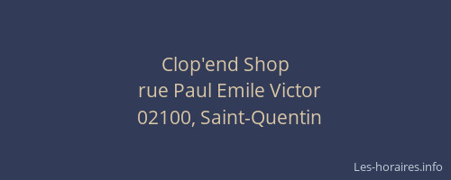 Clop'end Shop