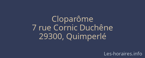Cloparôme
