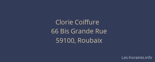 Clorie Coiffure