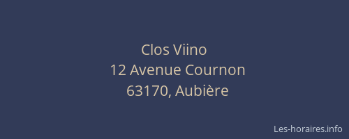 Clos Viino