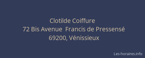 Clotilde Coiffure