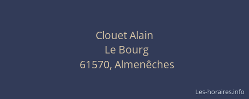 Clouet Alain