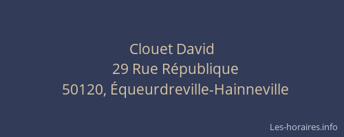 Clouet David