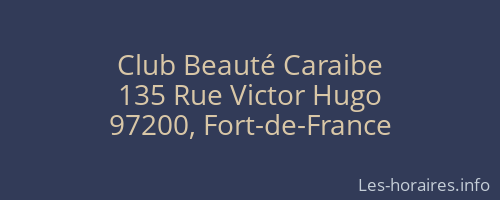 Club Beauté Caraibe