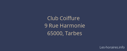 Club Coiffure