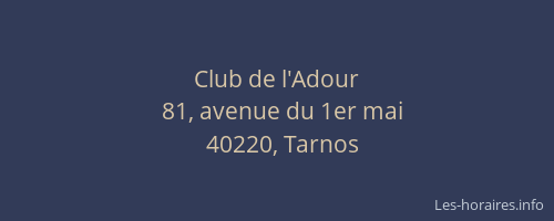 Club de l'Adour