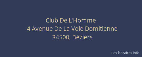 Club De L'Homme