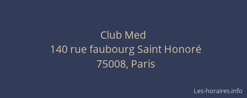 Club Med
