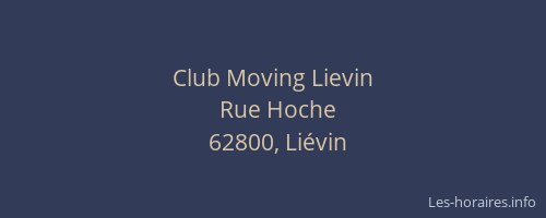 Club Moving Lievin