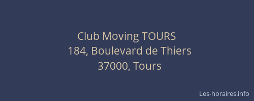 Club Moving TOURS