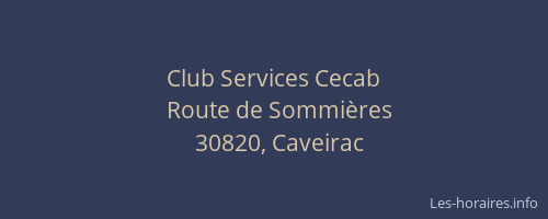Club Services Cecab