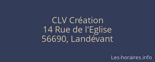 CLV Création