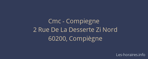 Cmc - Compiegne