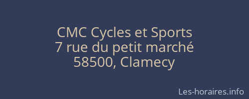CMC Cycles et Sports