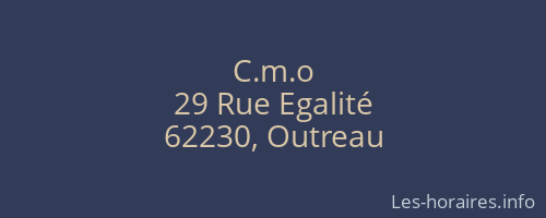C.m.o