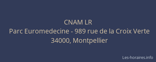 CNAM LR