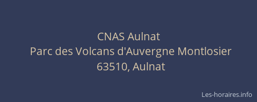 CNAS Aulnat