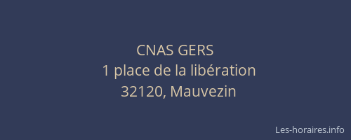 CNAS GERS