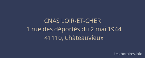 CNAS LOIR-ET-CHER