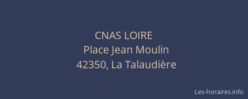 CNAS LOIRE