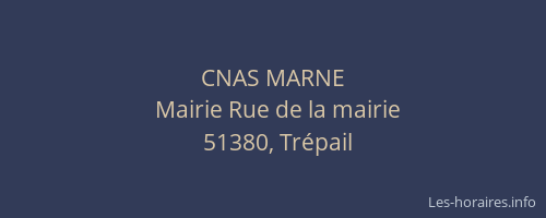 CNAS MARNE