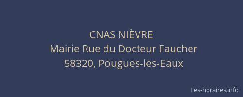 CNAS NI&Egrave;VRE