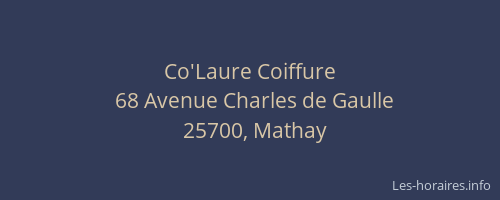 Co'Laure Coiffure
