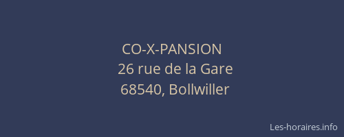 CO-X-PANSION