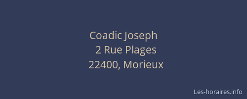 Coadic Joseph