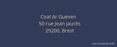 Coat Ar Gueven