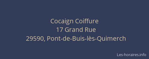 Cocaign Coiffure