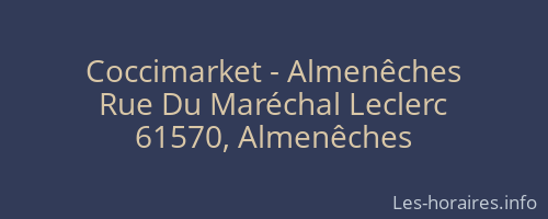 Coccimarket - Almenêches