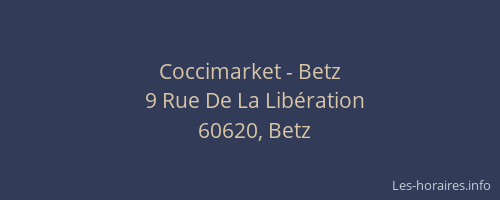 Coccimarket - Betz