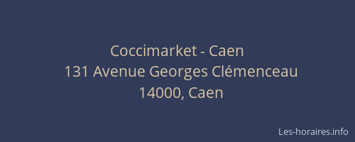 Coccimarket - Caen