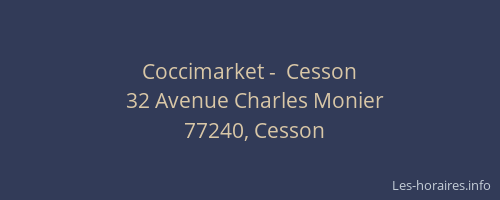 Coccimarket -  Cesson