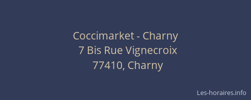 Coccimarket - Charny