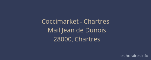 Coccimarket - Chartres