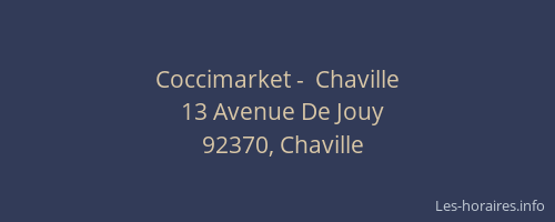 Coccimarket -  Chaville