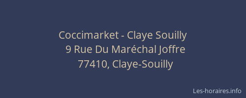 Coccimarket - Claye Souilly